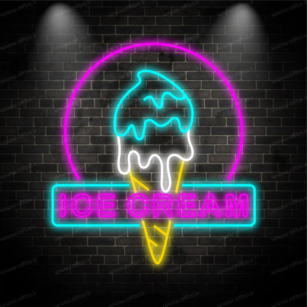 دانلود طرح آماده نئون فلکس