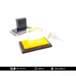 پایه مهر پلکسی گلاس 5×3 سانتی‌متر - تصویر 3